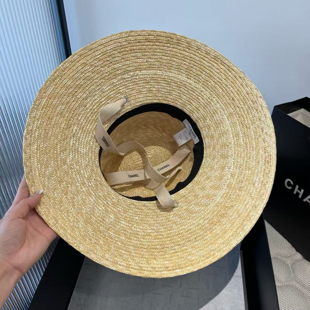 CHANE1レターラフィアハット【 50％割引+送料無料】
