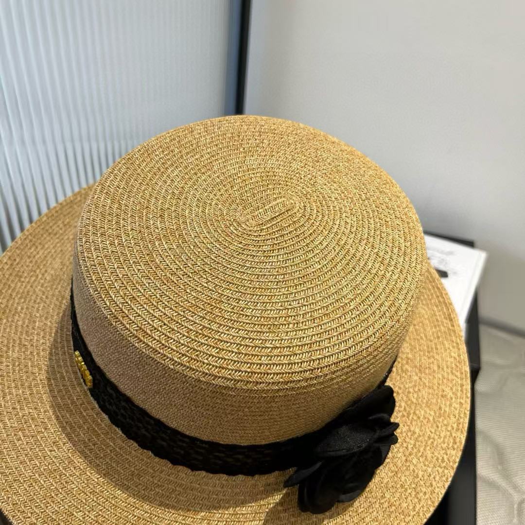 M1UM1U メッシュカメリアストローハット【 50％割引+送料無料】