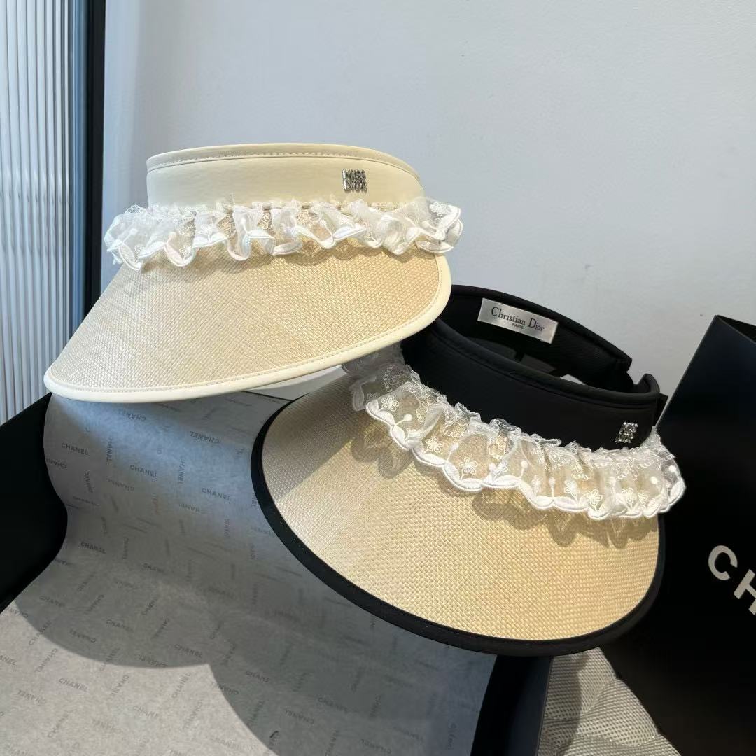 DI0R レーストリム ラフィアハット【 50％割引+送料無料】