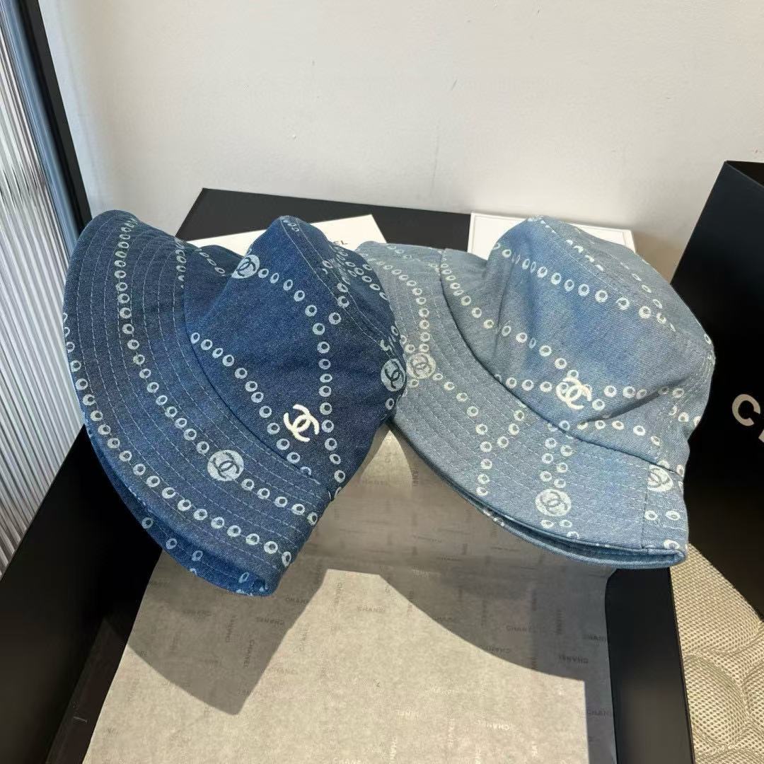 CHANE1 デニムバケットハット【 50％割引+送料無料】