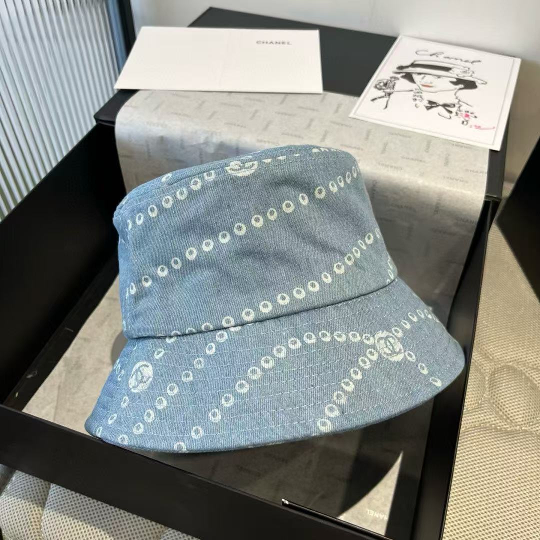 CHANE1 デニムバケットハット【 50％割引+送料無料】