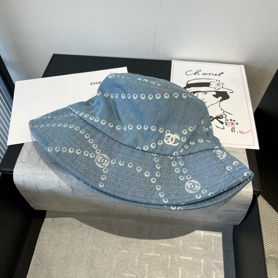 CHANE1 デニムバケットハット【 50％割引+送料無料】