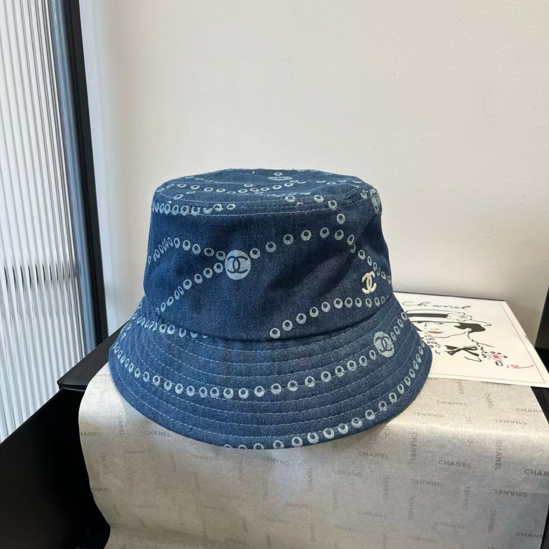 CHANE1 デニムバケットハット【 50％割引+送料無料】