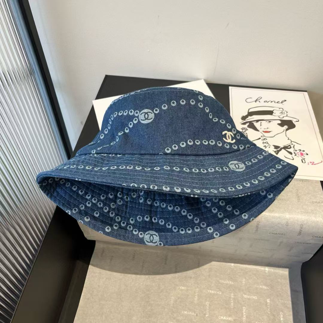 CHANE1 デニムバケットハット【 50％割引+送料無料】