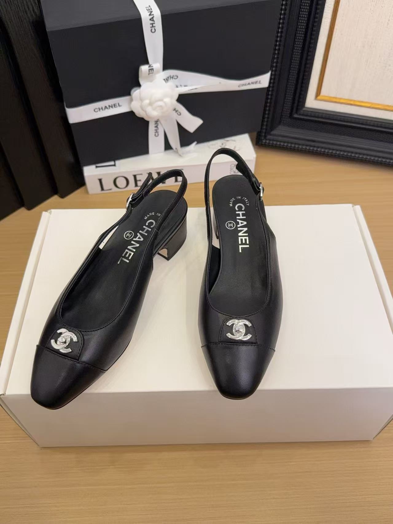 CHANE1 高品質カラーマッチングローヒール【50％割引+送料無料】