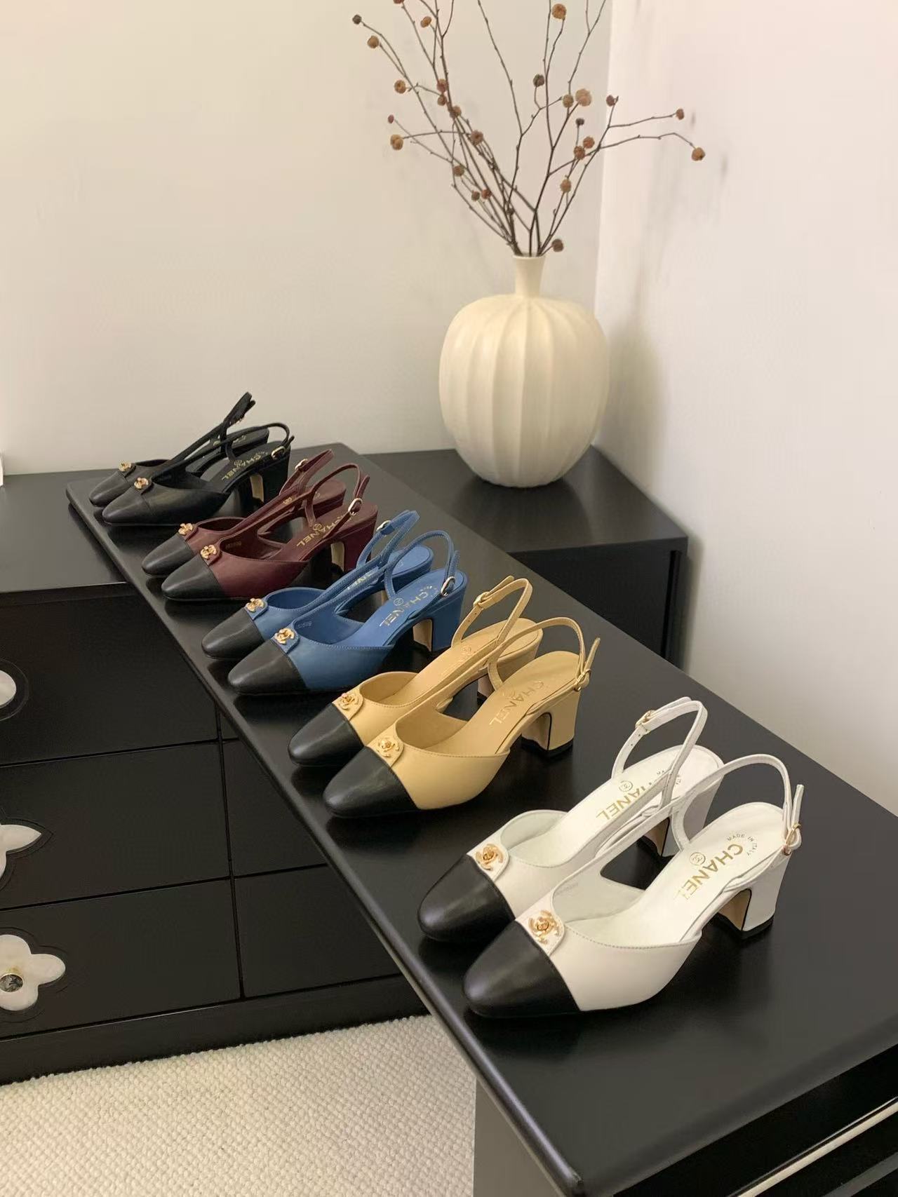 CHANE1 高品質カラーマッチングハイヒール【50％割引+送料無料】