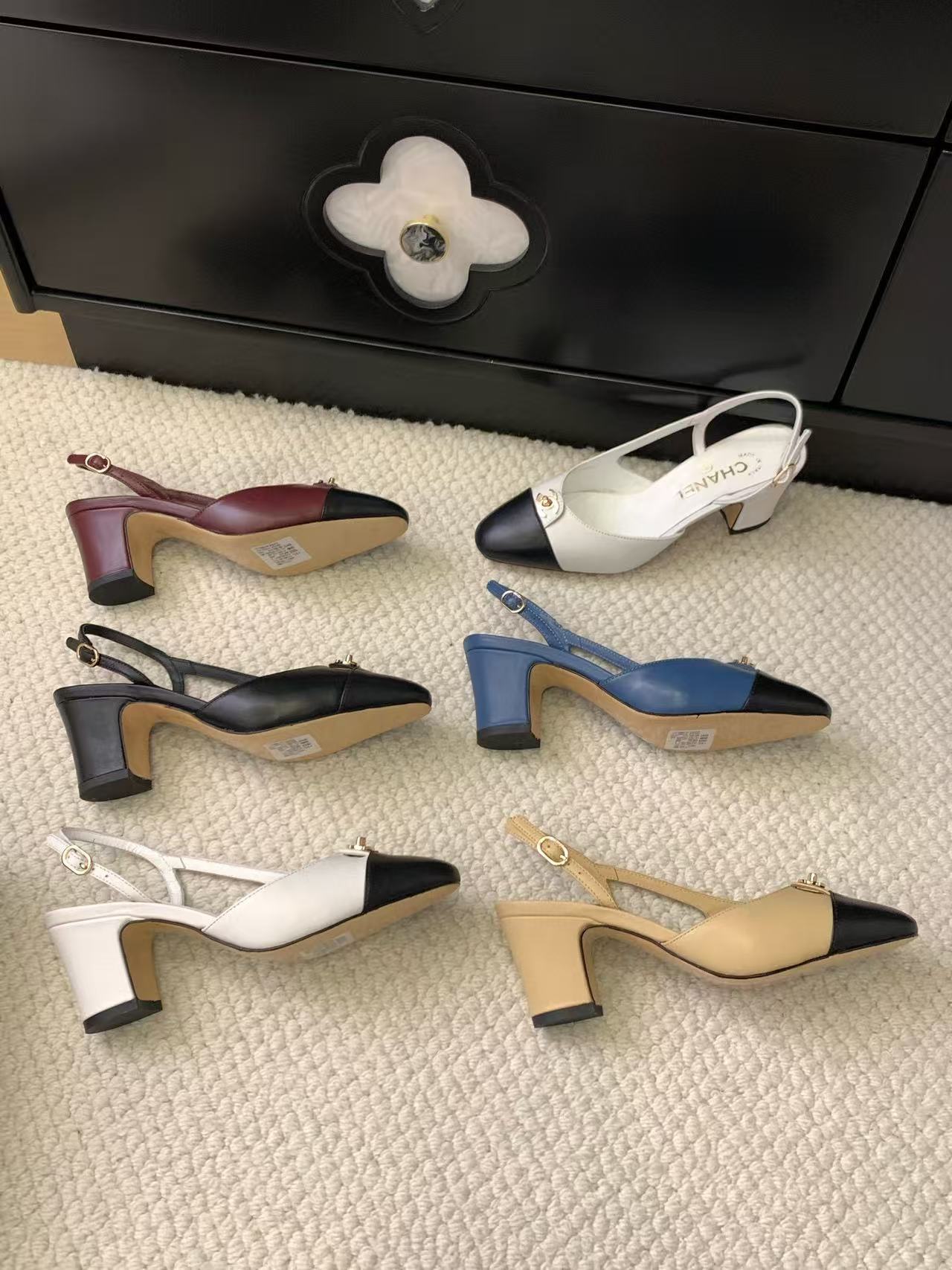 CHANE1 高品質カラーマッチングハイヒール【50％割引+送料無料】