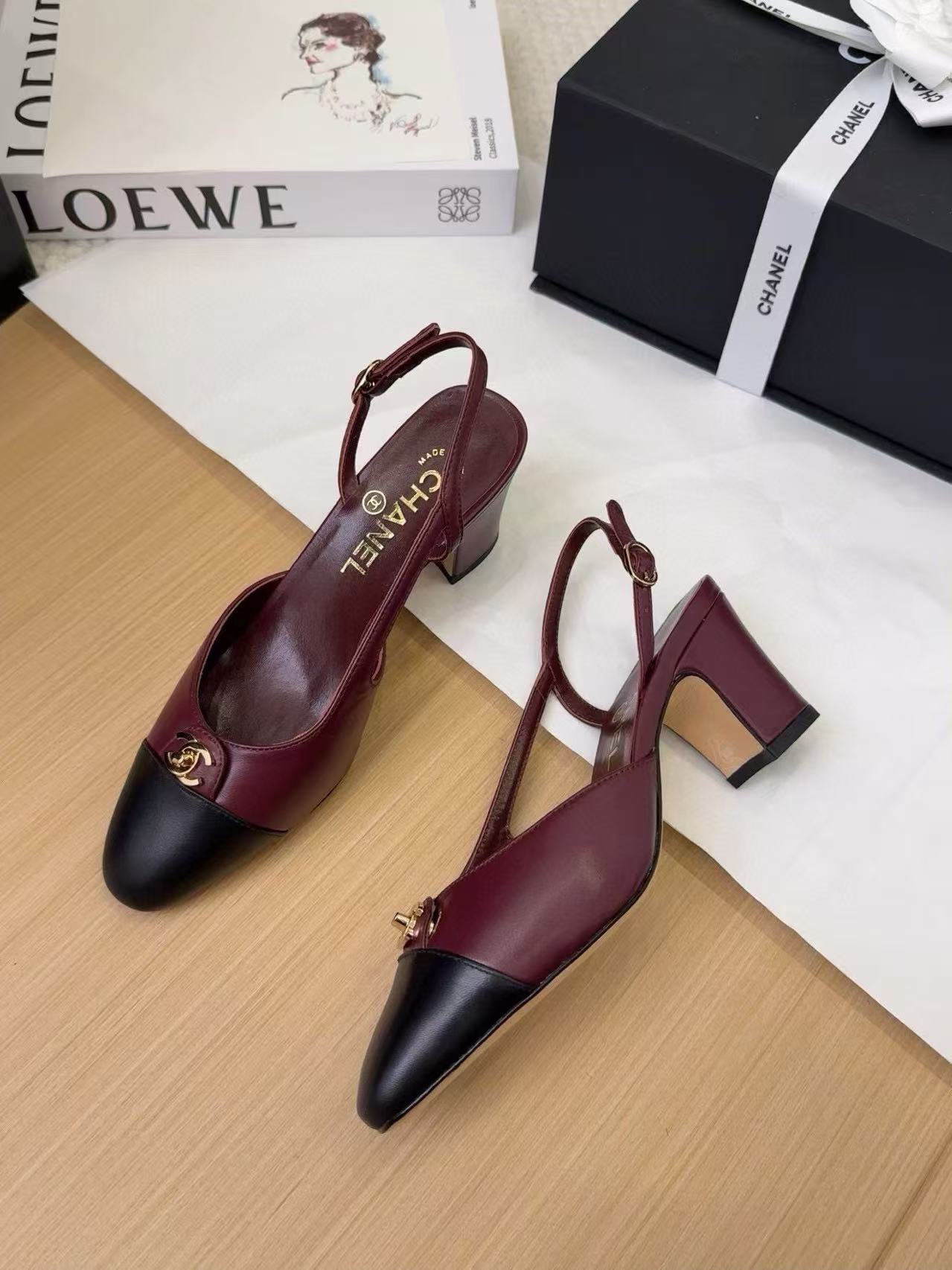 CHANE1 高品質カラーマッチングハイヒール【50％割引+送料無料】