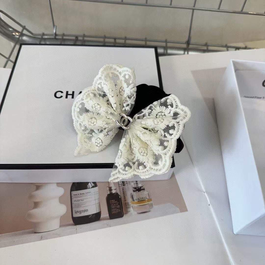 CHANE1 ダブルCレースヘアバンド【 50％割引+送料無料】