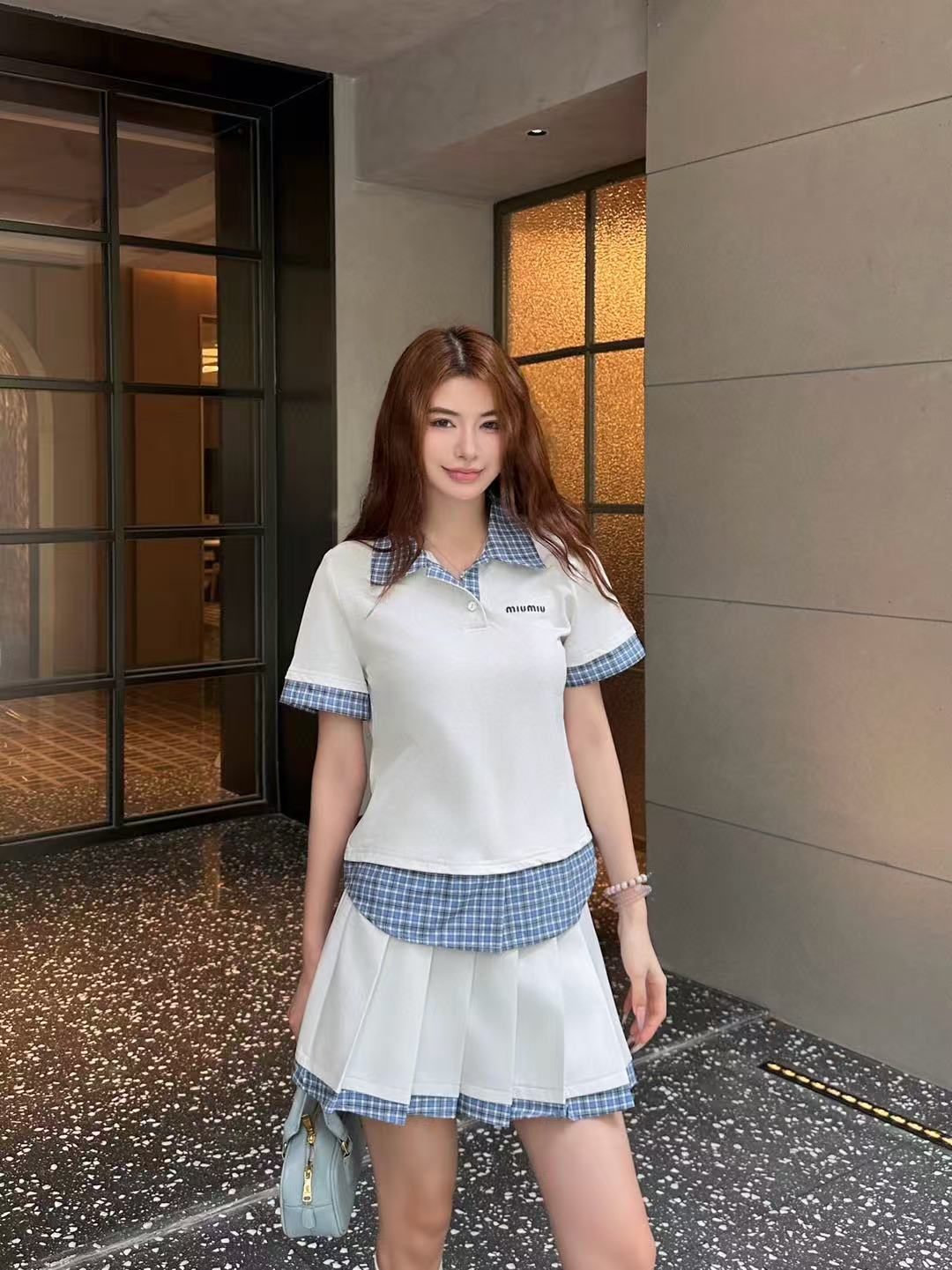 M1UM1U 高品質ラペルトップ+スカートセット【 50％割引+送料無料】