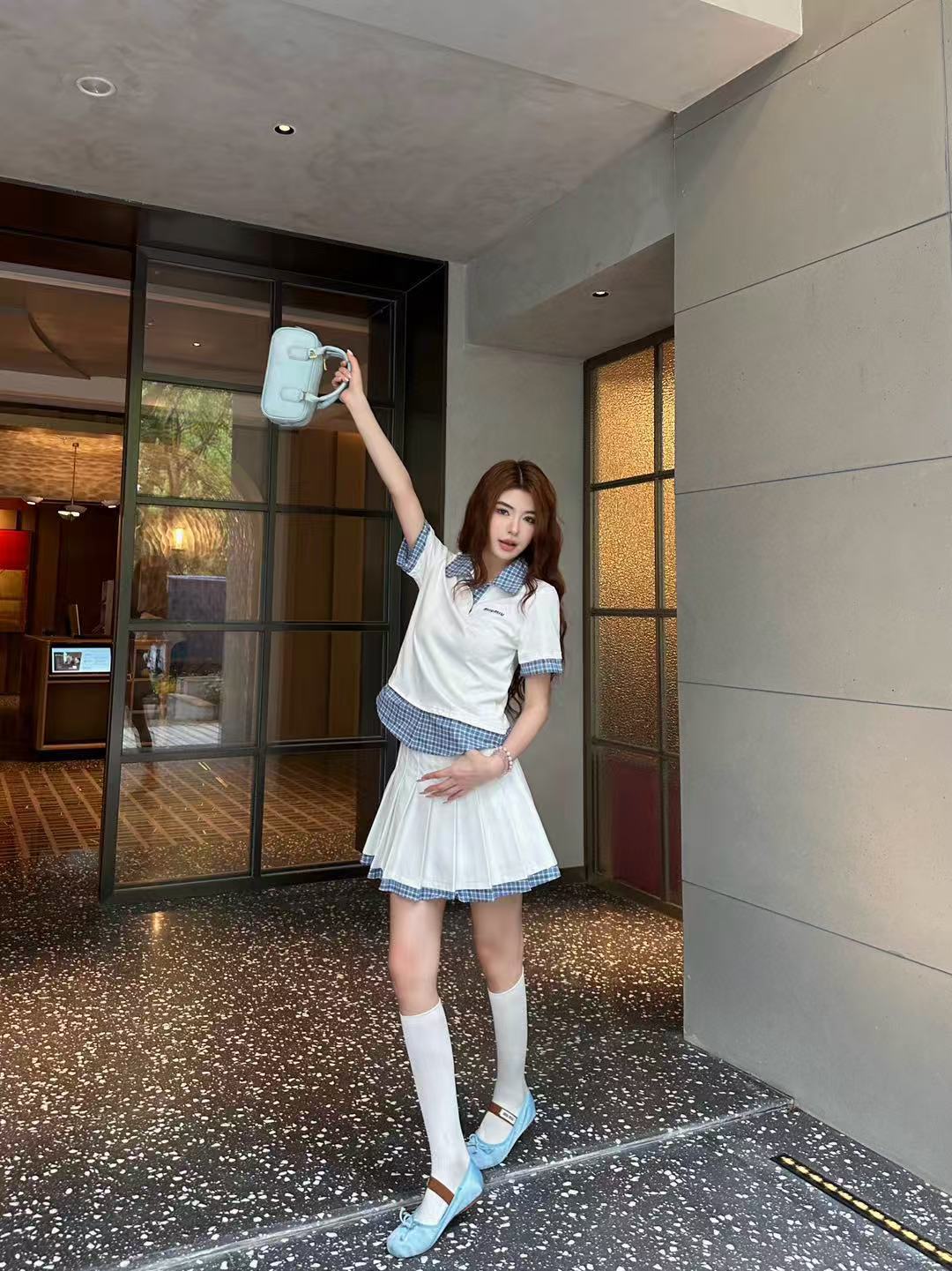 M1UM1U 高品質ラペルトップ+スカートセット【 50％割引+送料無料】