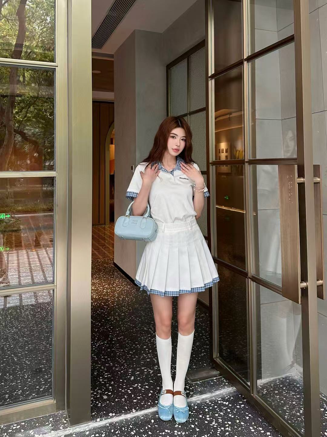 M1UM1U 高品質ラペルトップ+スカートセット【 50％割引+送料無料】