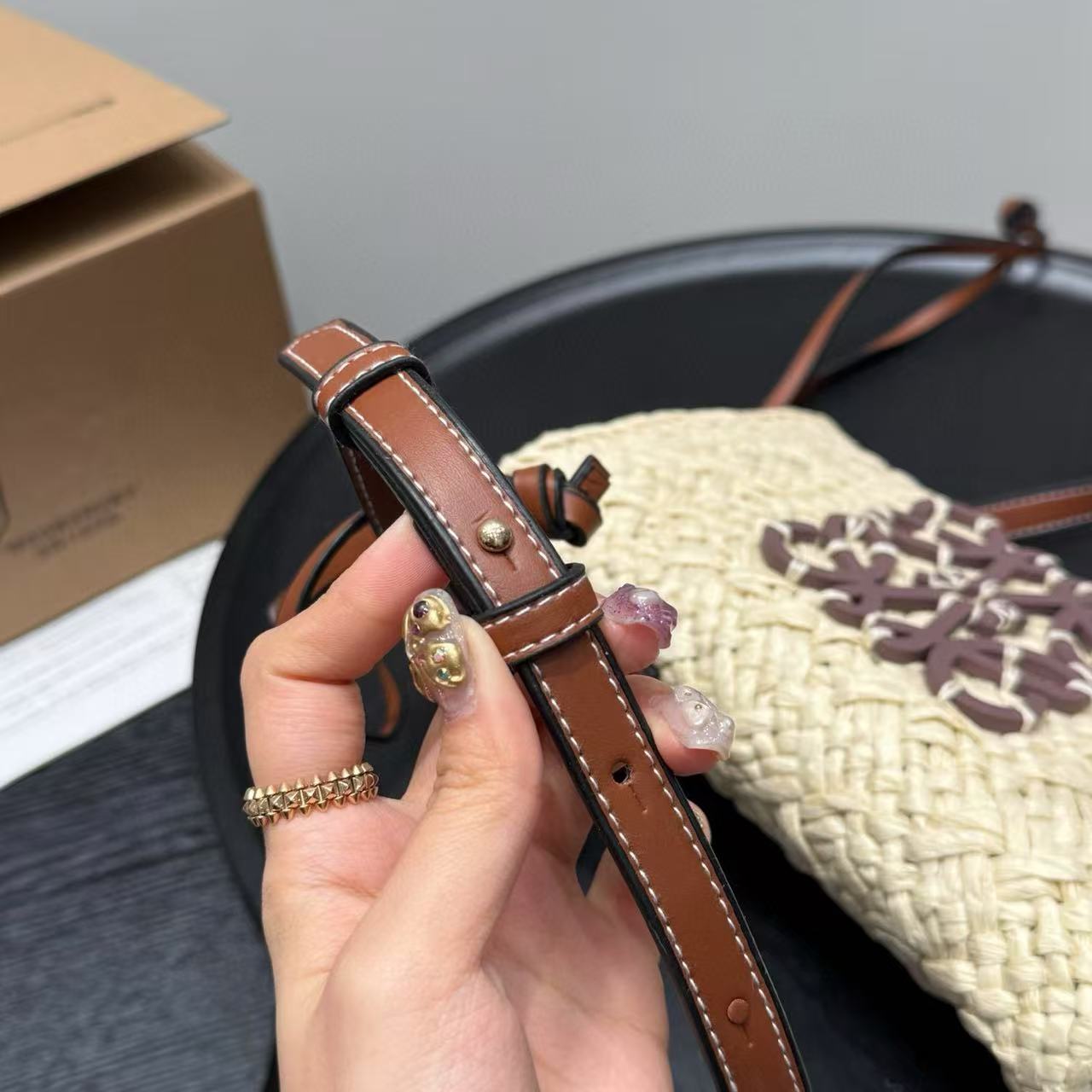 YSL ストローバケットバッグ【 50％割引+送料無料】