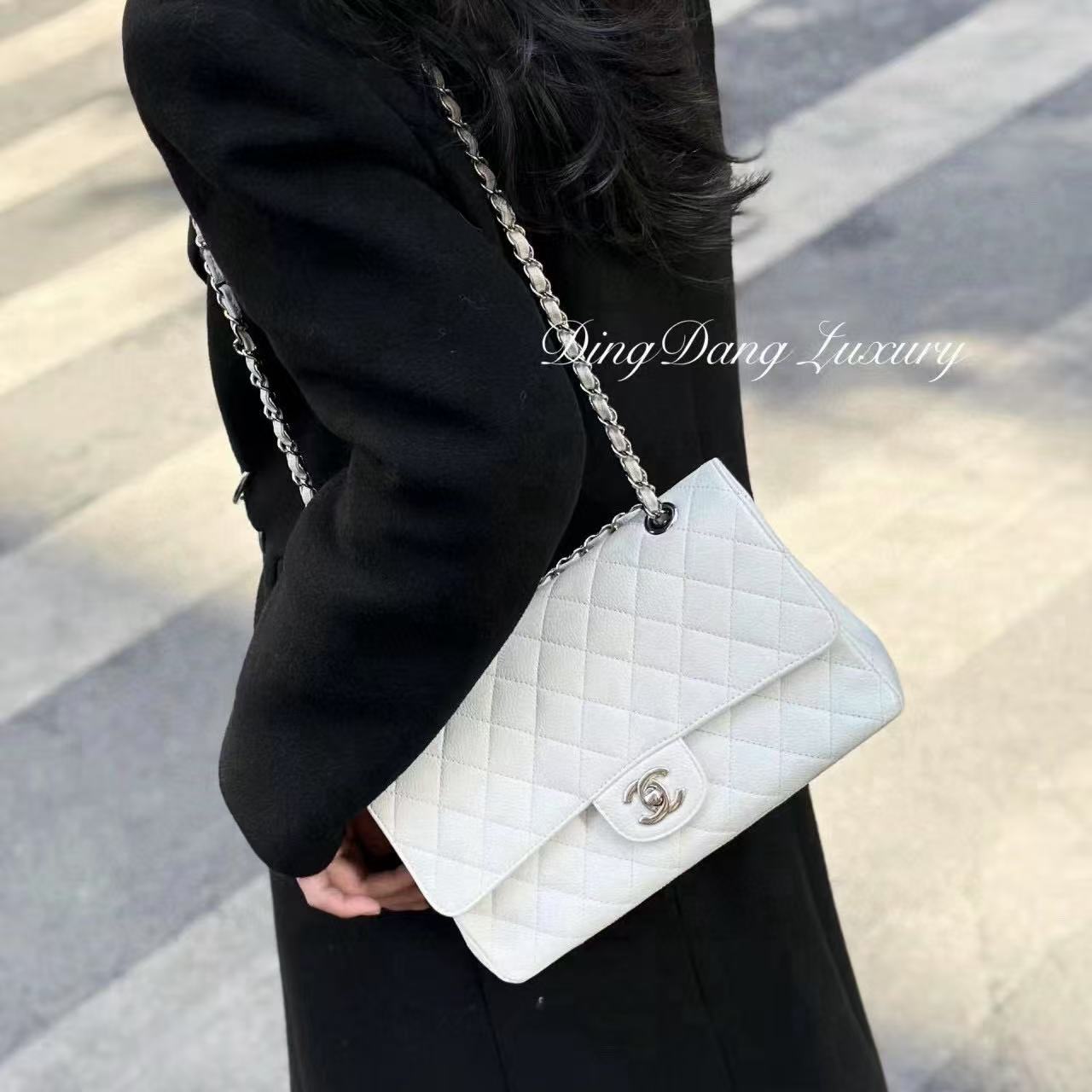 CHANE1 キャビアチェーンショルダークロスボディバッグ【 50％割引+送料無料】