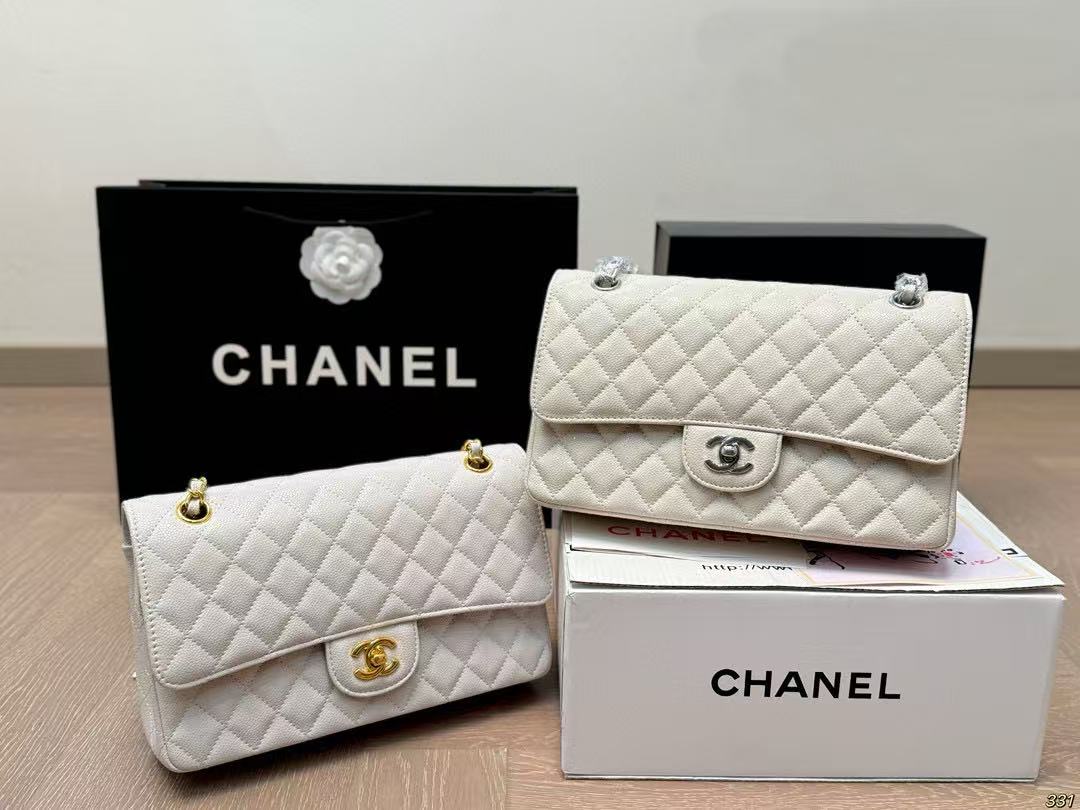 CHANE1 キャビアチェーンショルダークロスボディバッグ【 50％割引+送料無料】