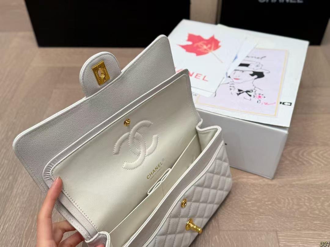 CHANE1 キャビアチェーンショルダークロスボディバッグ【 50％割引+送料無料】