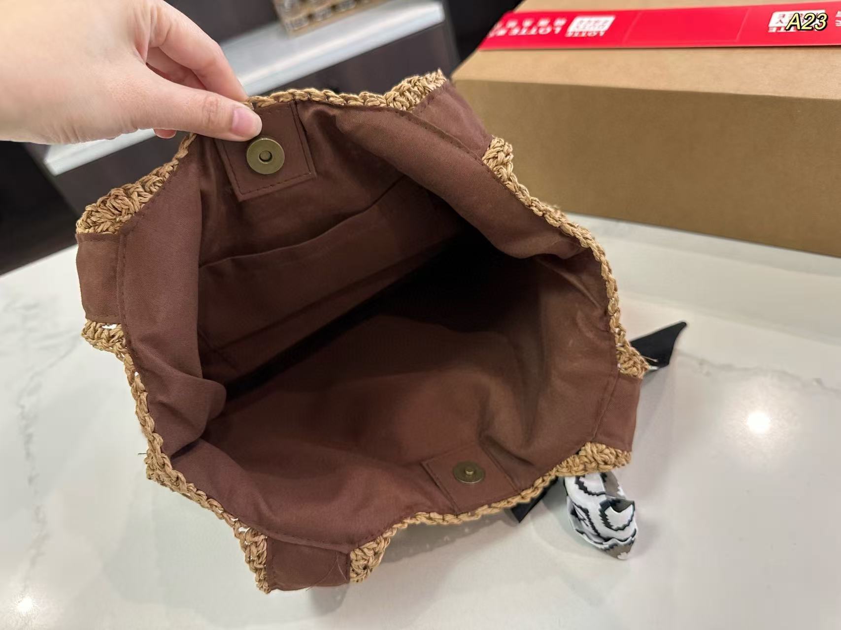 YSLカラーマッチングストローバッグ【 50％割引+送料無料】