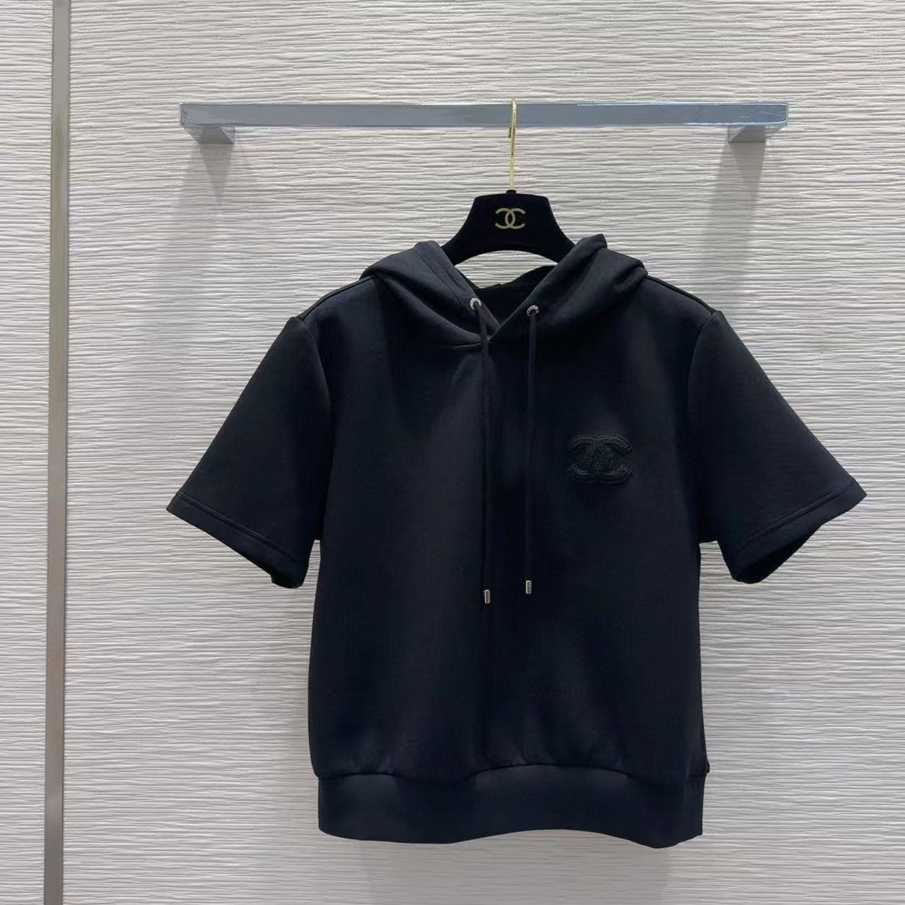 CHANE1 フード付きレタードスウェットシャツ+ショーツ ツーピースセット【 50％割引+送料無料】