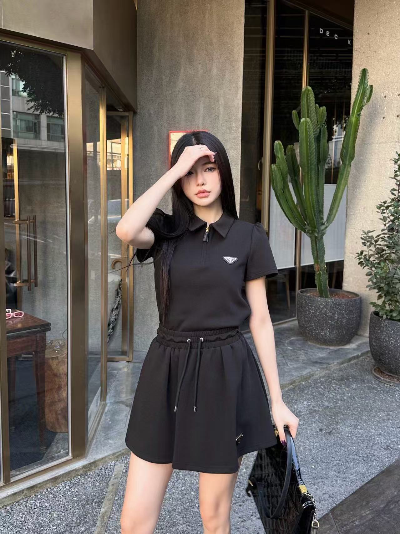 PR4DA ラペルトップ+スカート ツーピースセット【 50％割引+送料無料】