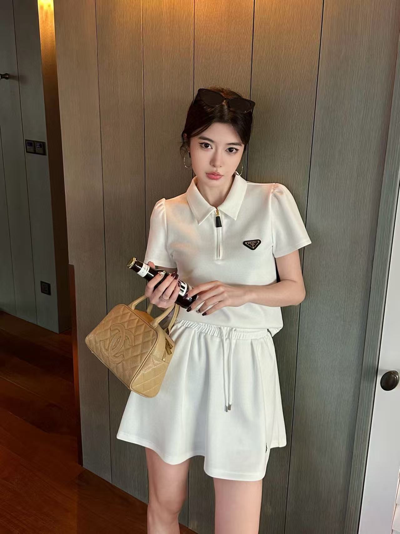 PR4DA ラペルトップ+スカート ツーピースセット【 50％割引+送料無料】