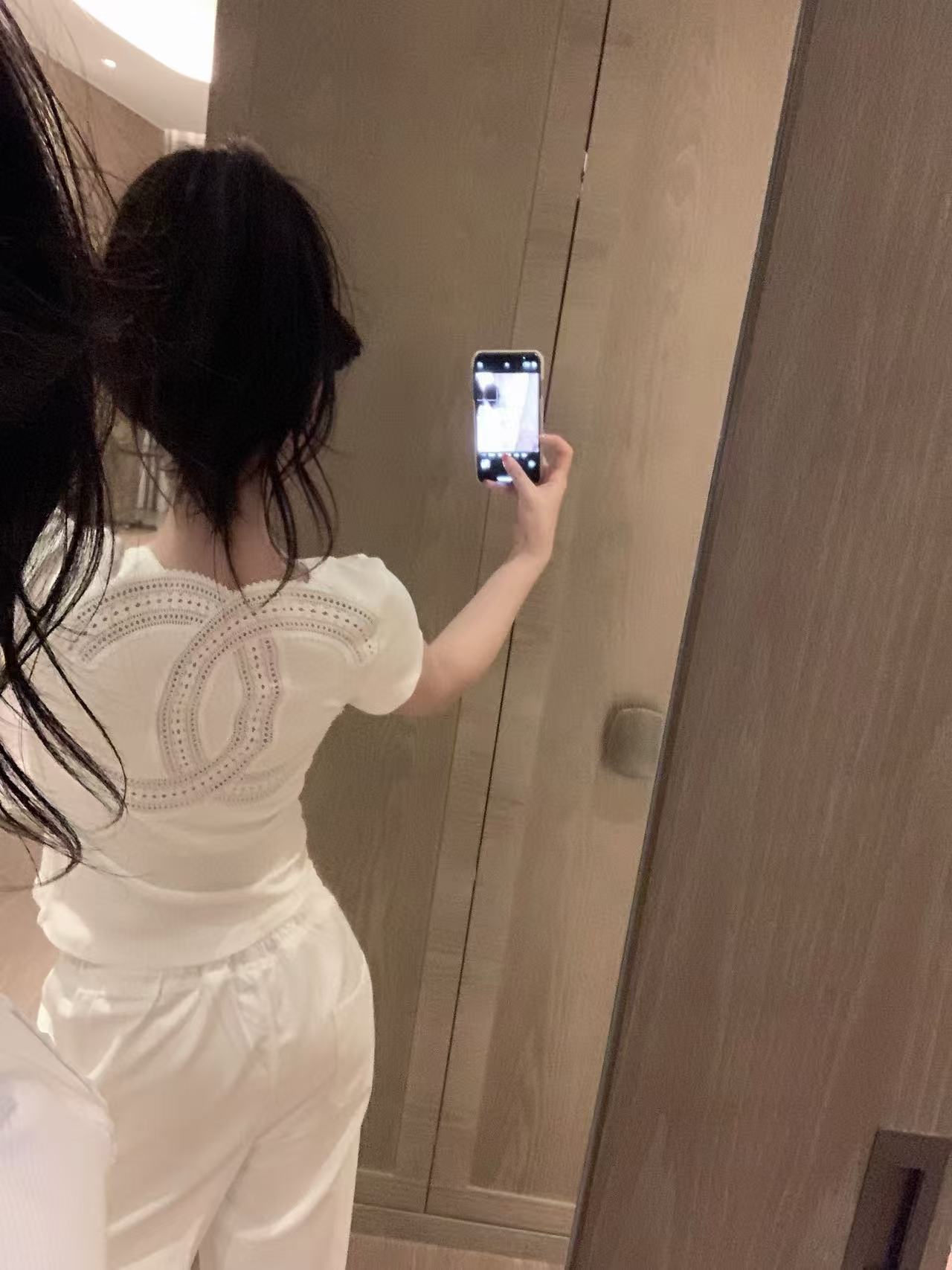 CHANE1 バック水溶性レーストップ【 50％割引+送料無料】