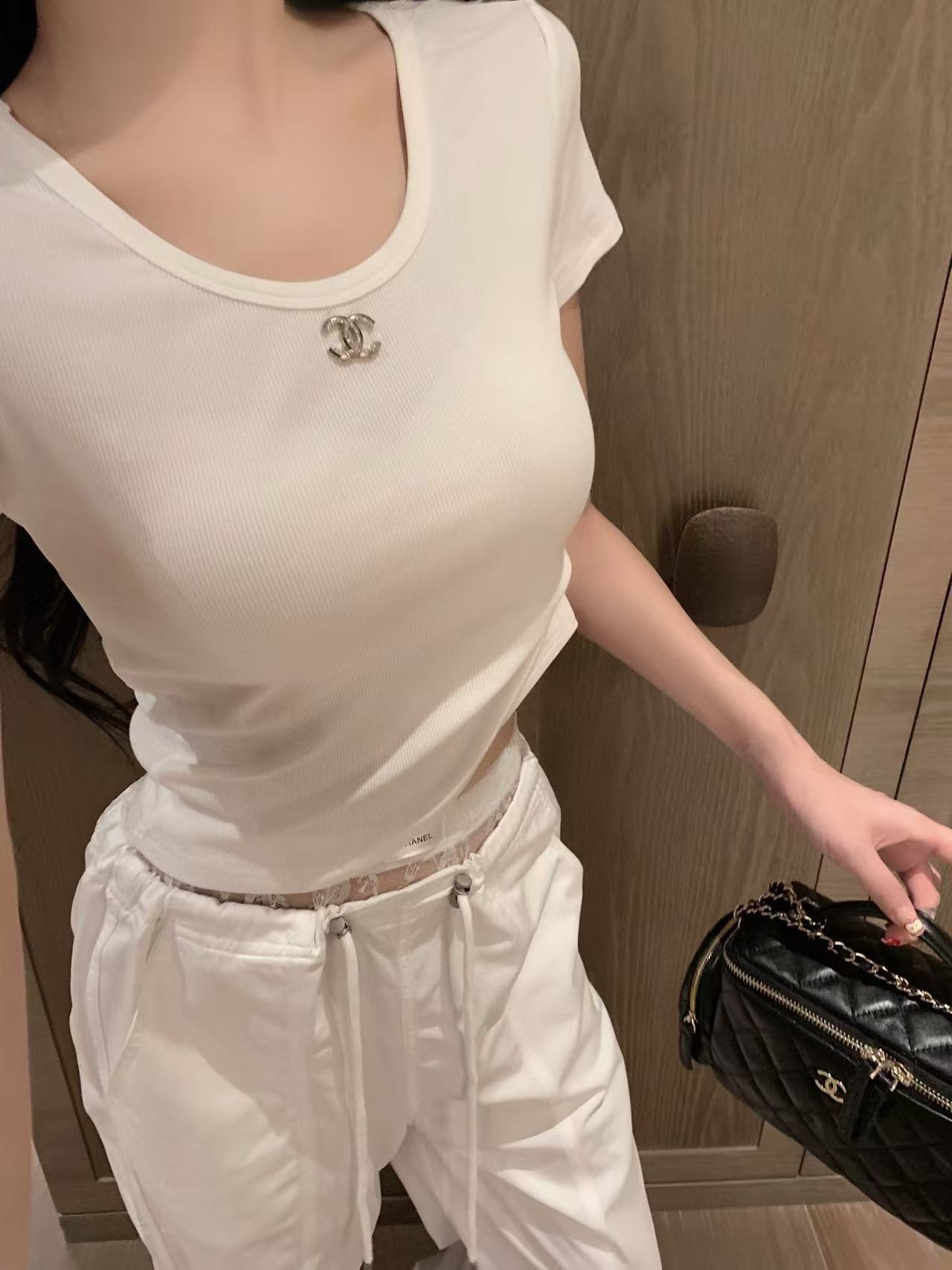 CHANE1 バック水溶性レーストップ【 50％割引+送料無料】