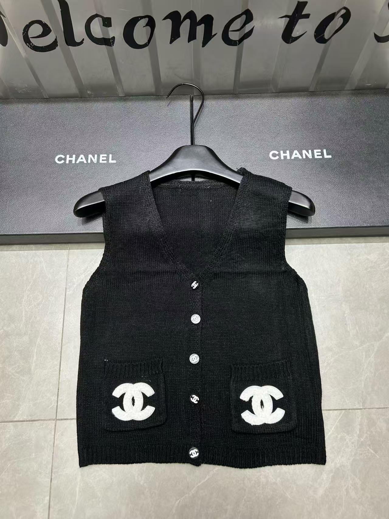 CHANE1 植毛ポケットウールベスト【 50％割引+送料無料】