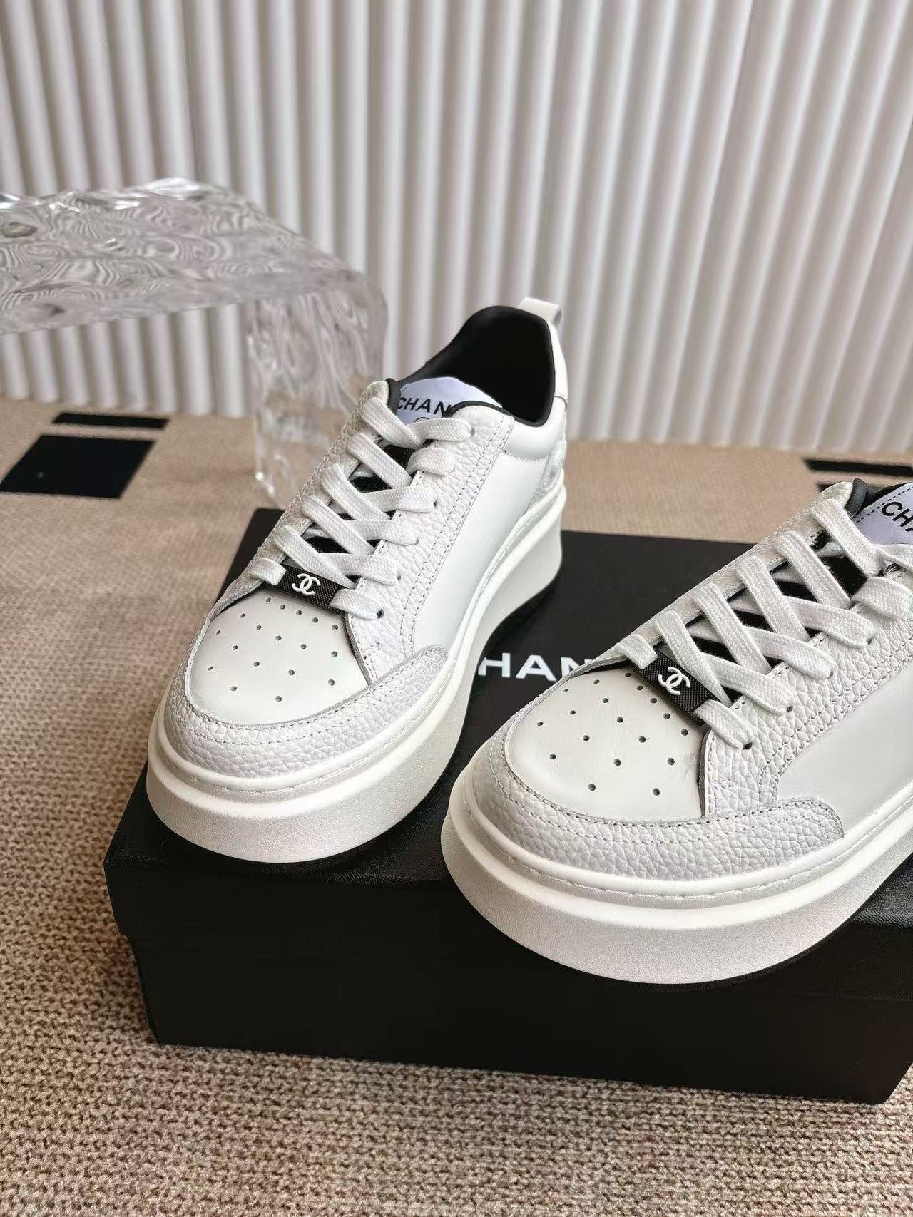 CHANE1 高品質厚底スニーカー【50％割引+送料無料】
