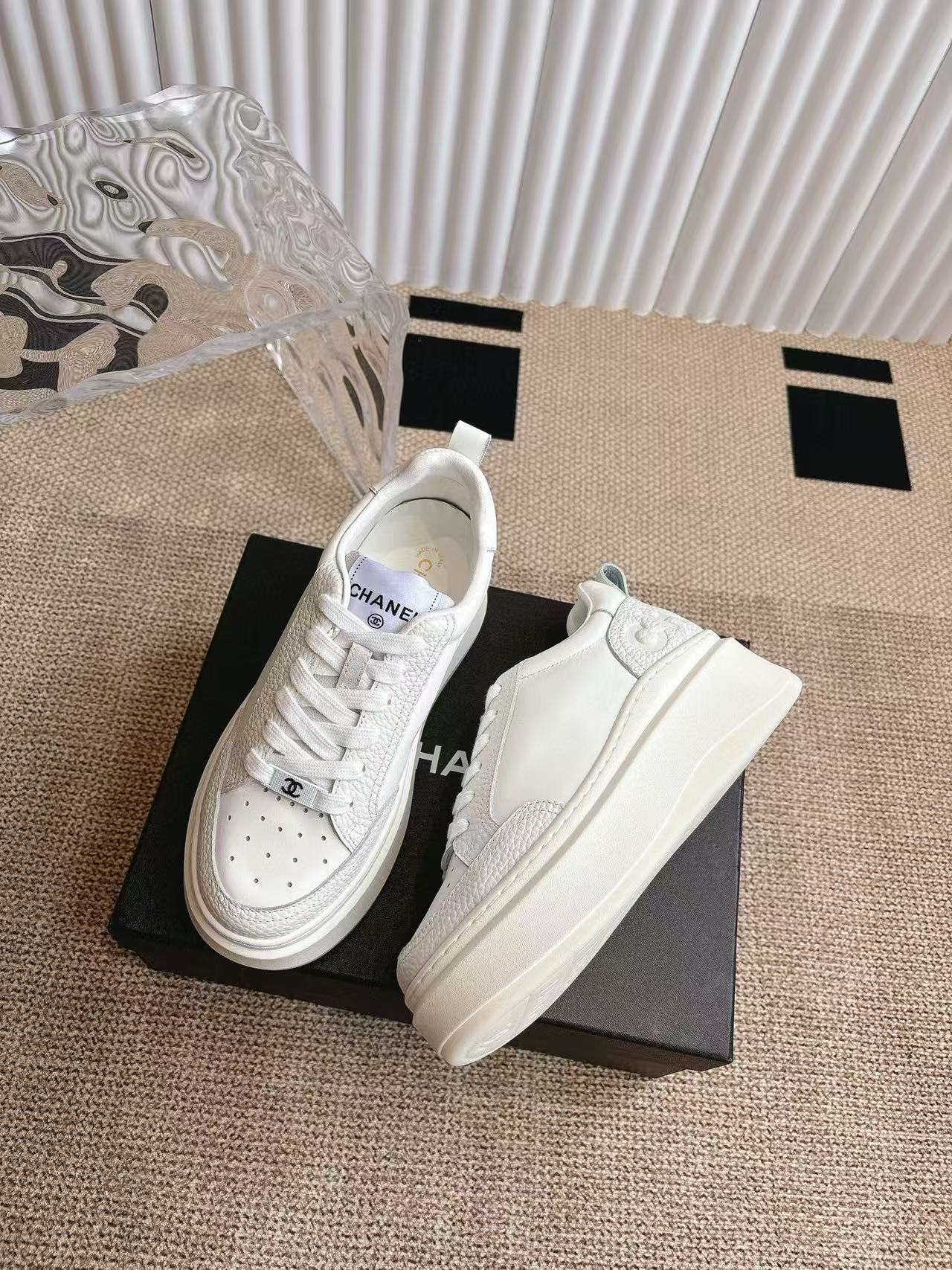 CHANE1 高品質厚底スニーカー【50％割引+送料無料】