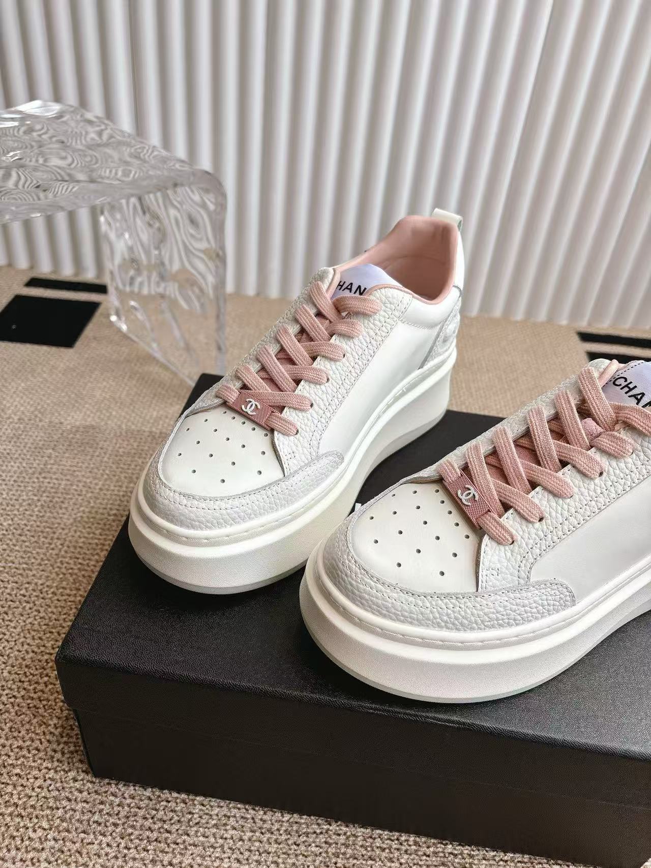 CHANE1 高品質厚底スニーカー【50％割引+送料無料】
