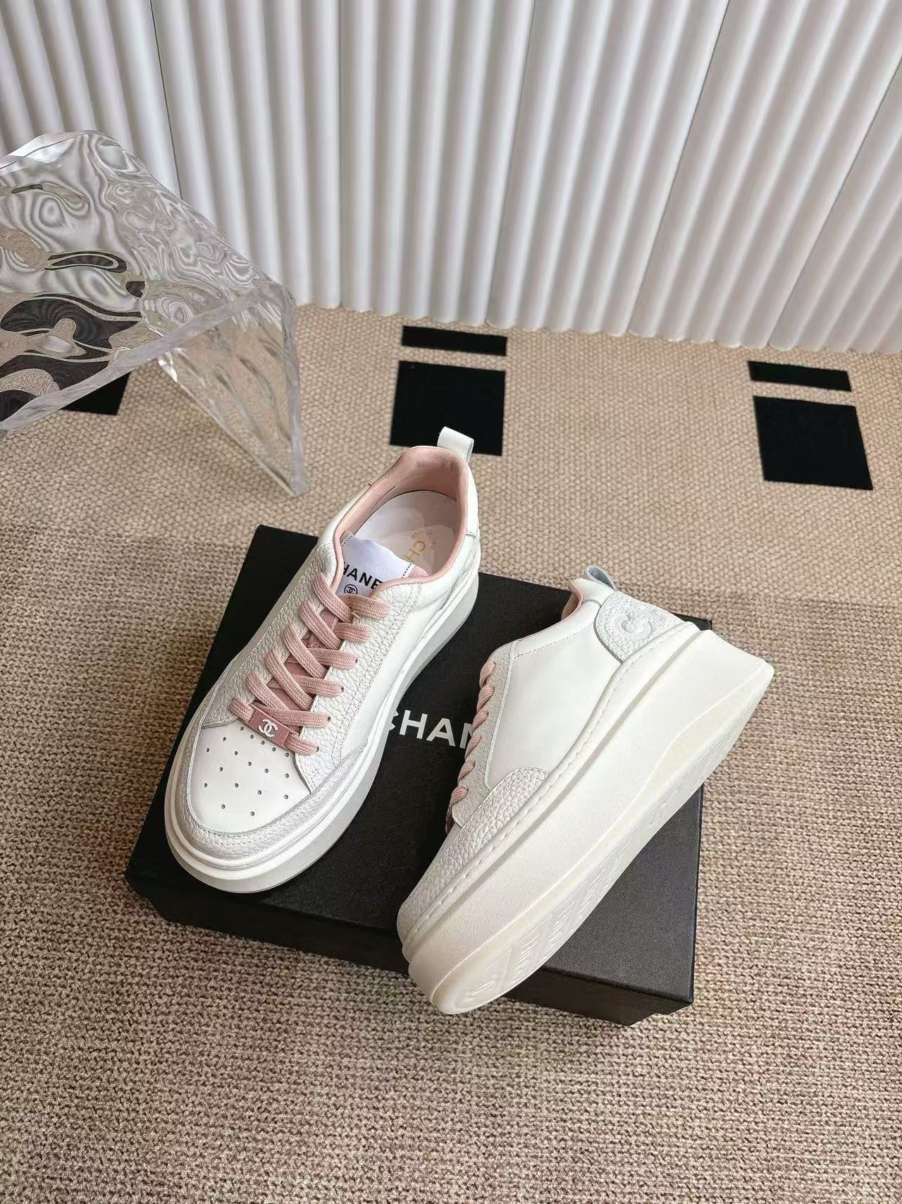 CHANE1 高品質厚底スニーカー【50％割引+送料無料】