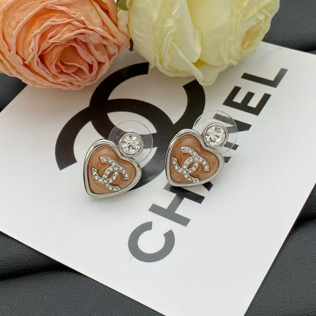 CHANE1 ハートシェイプ ダイヤモンド スタッドピアス【 50％割引+送料無料】