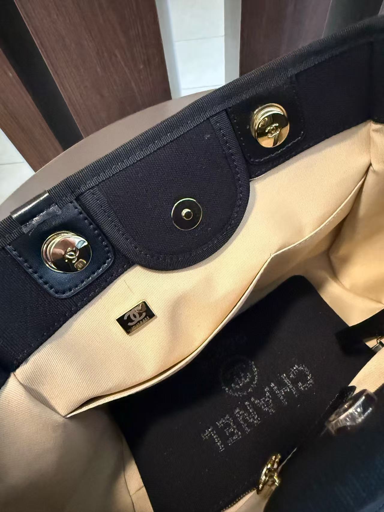 CHANE1 チェーンキャンバスビーチバッグ【 50％割引+送料無料】