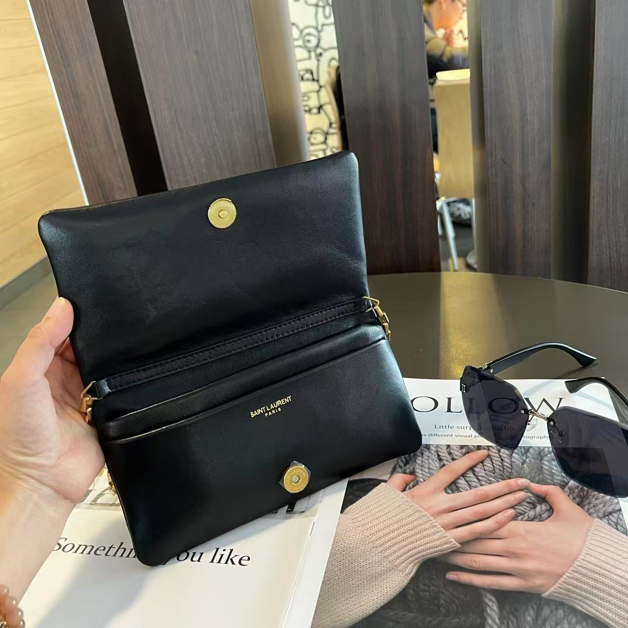 YSLチェーンアンダーアームバッグ【 50％割引+送料無料】