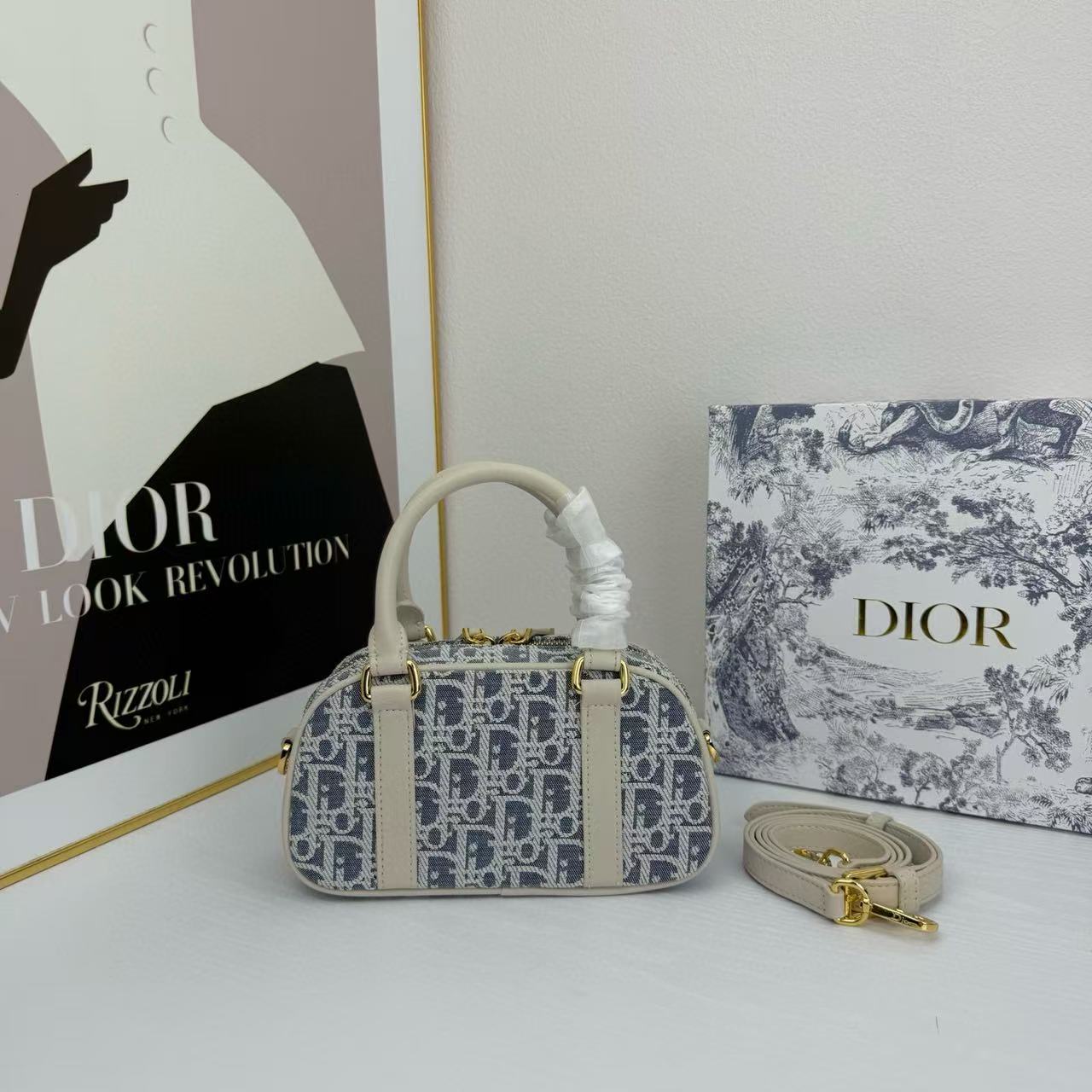 DI0R ジャカードハンドバッグ【 50％割引+送料無料】