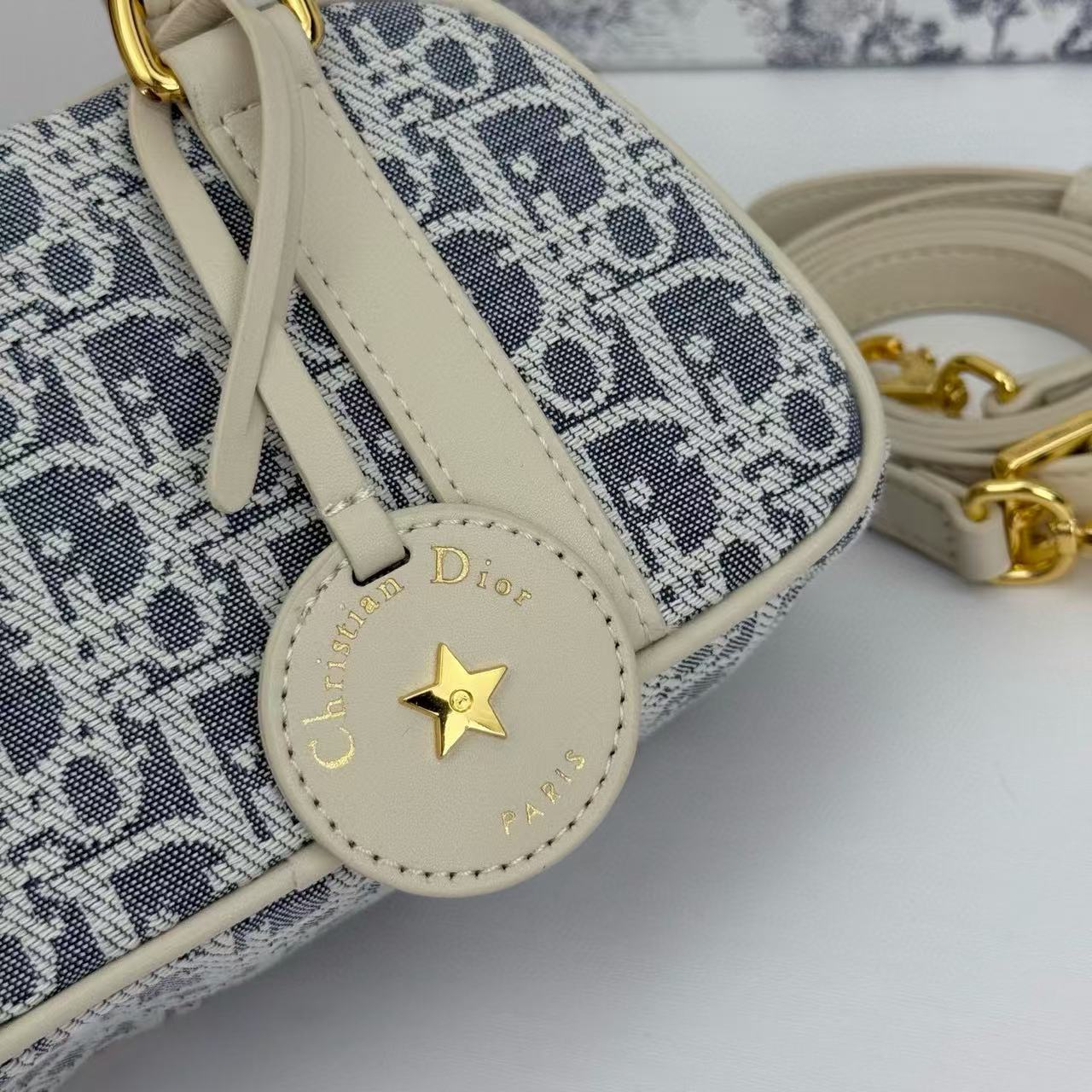 DI0R ジャカードハンドバッグ【 50％割引+送料無料】