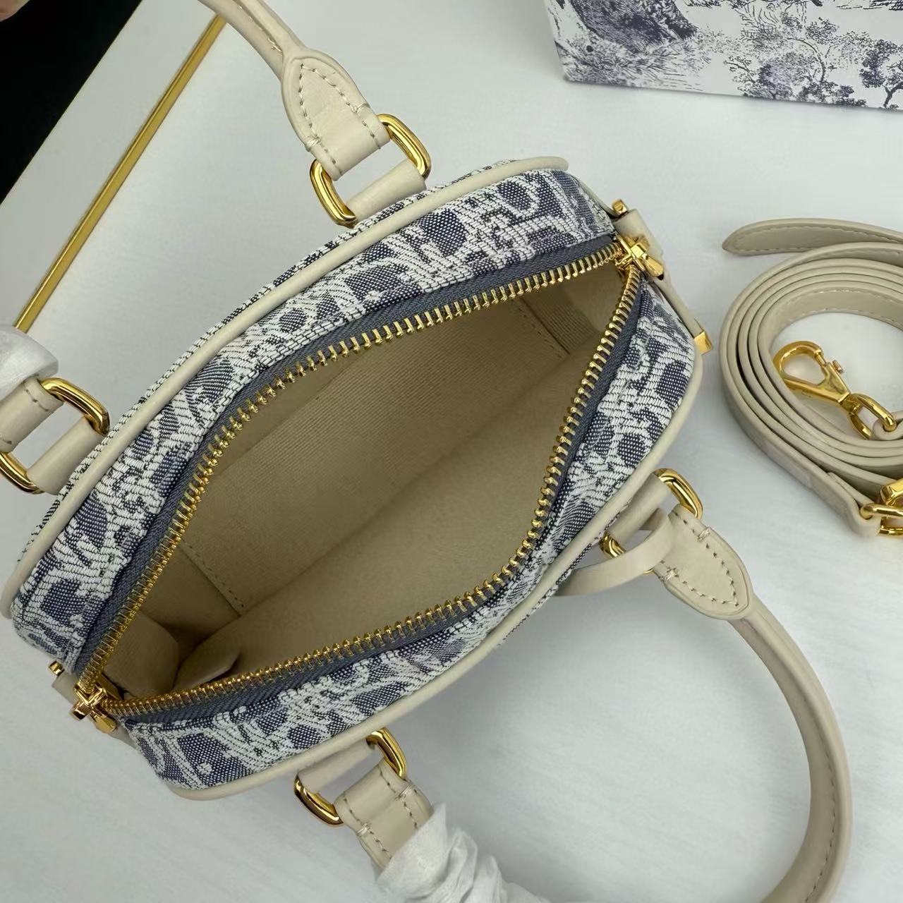 DI0R ジャカードハンドバッグ【 50％割引+送料無料】