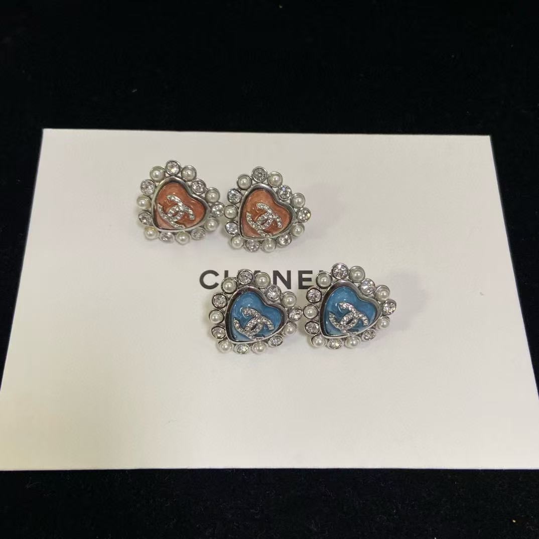 CHANE1 ハートシェイプ ダイヤモンド スタッドピアス【 50％割引+送料無料】