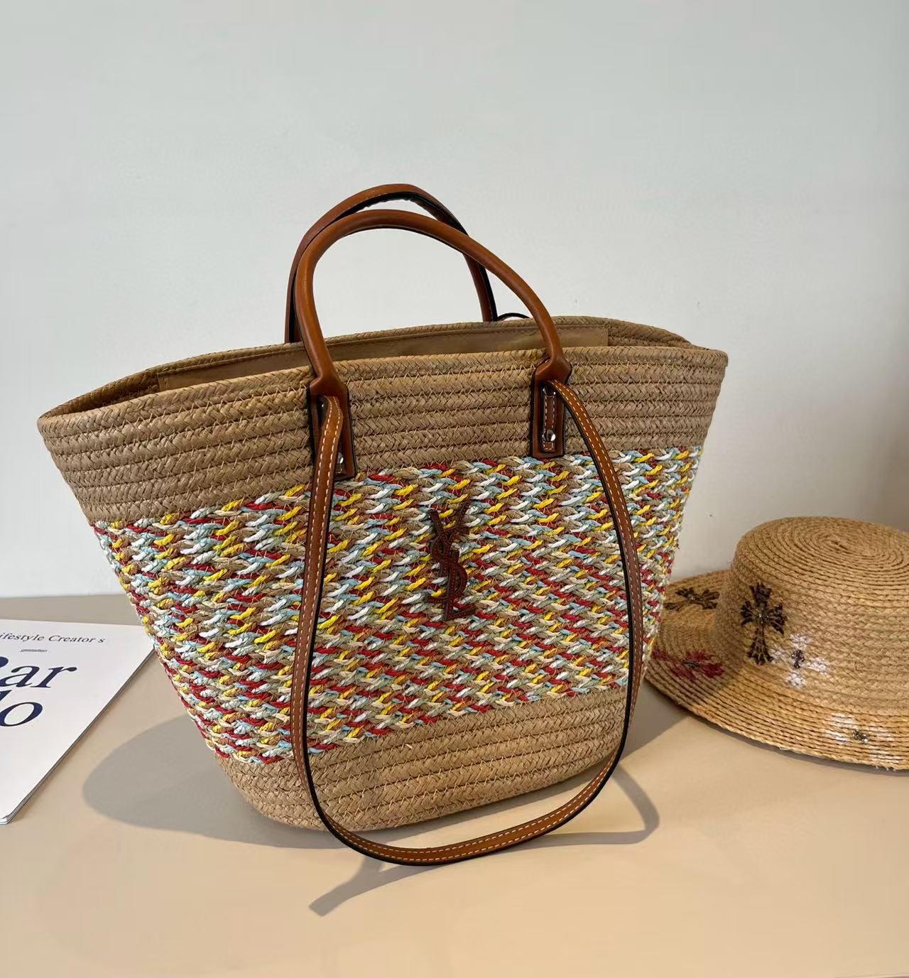 YSL ウーブンバッグ【 50％割引+送料無料】