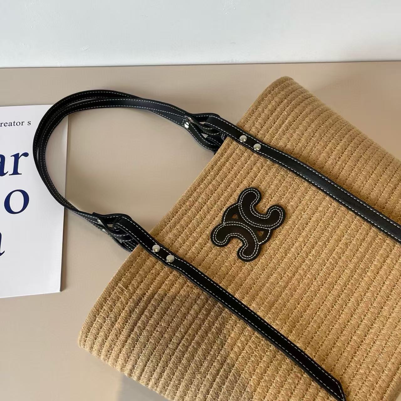 CEL1NE 凱旋門織りトートバッグ【 50％割引+送料無料】