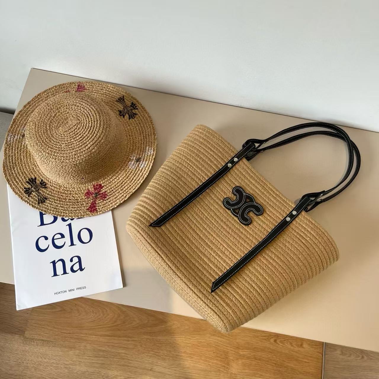 CEL1NE 凱旋門織りトートバッグ【 50％割引+送料無料】