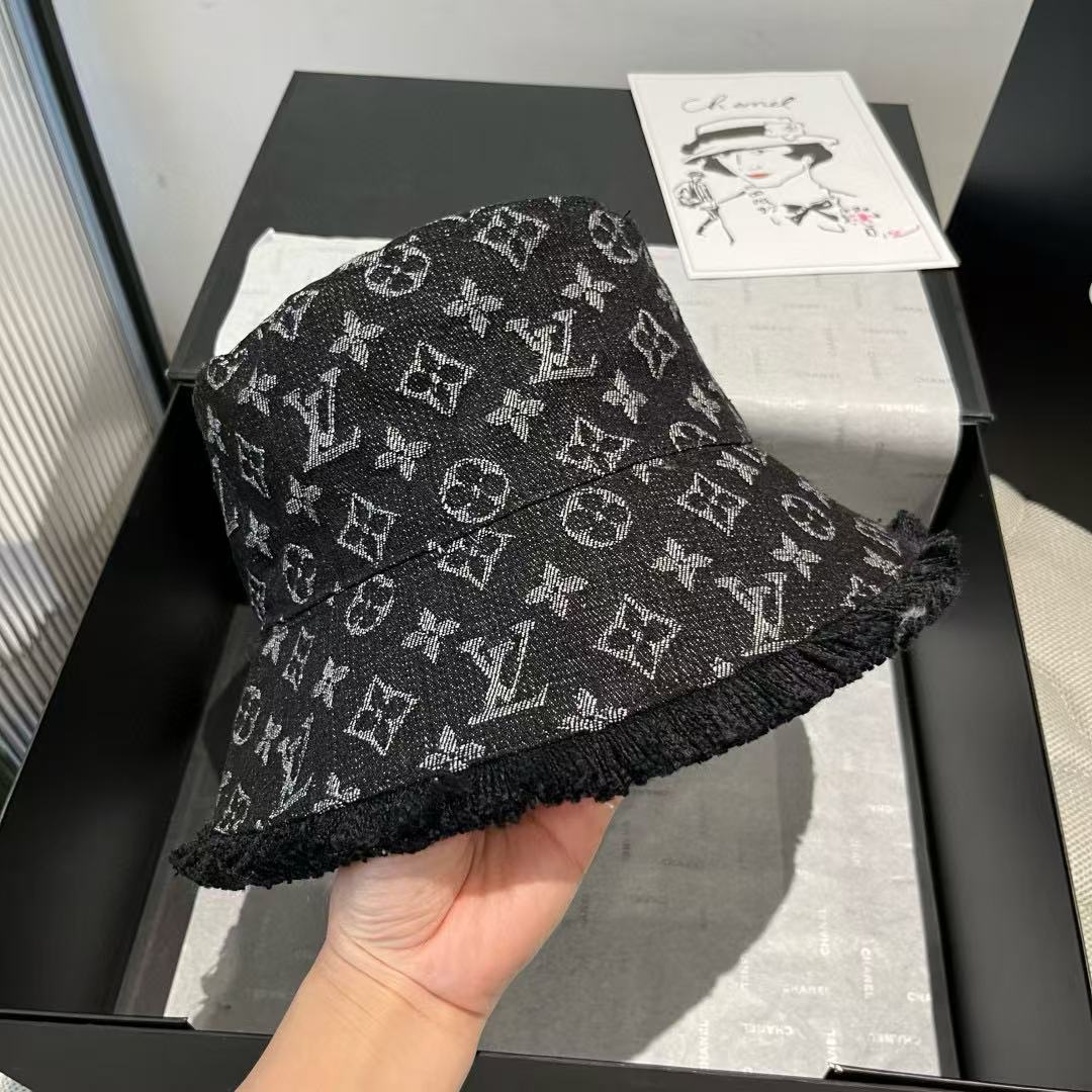 LVジャカードデニムバケットハット【 50％割引+送料無料】