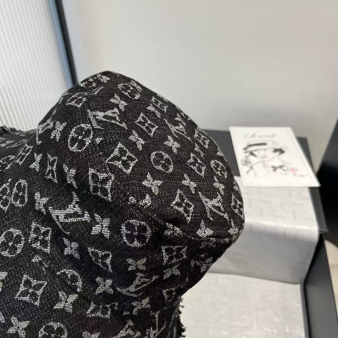 LVジャカードデニムバケットハット【 50％割引+送料無料】