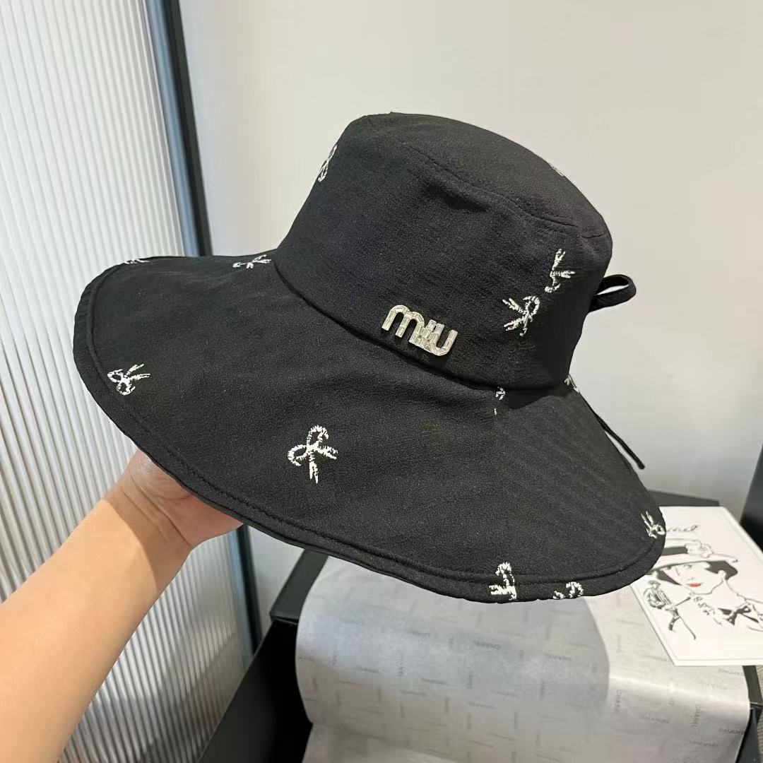 M1UM1U ボウバケットハット【 50％割引+送料無料】