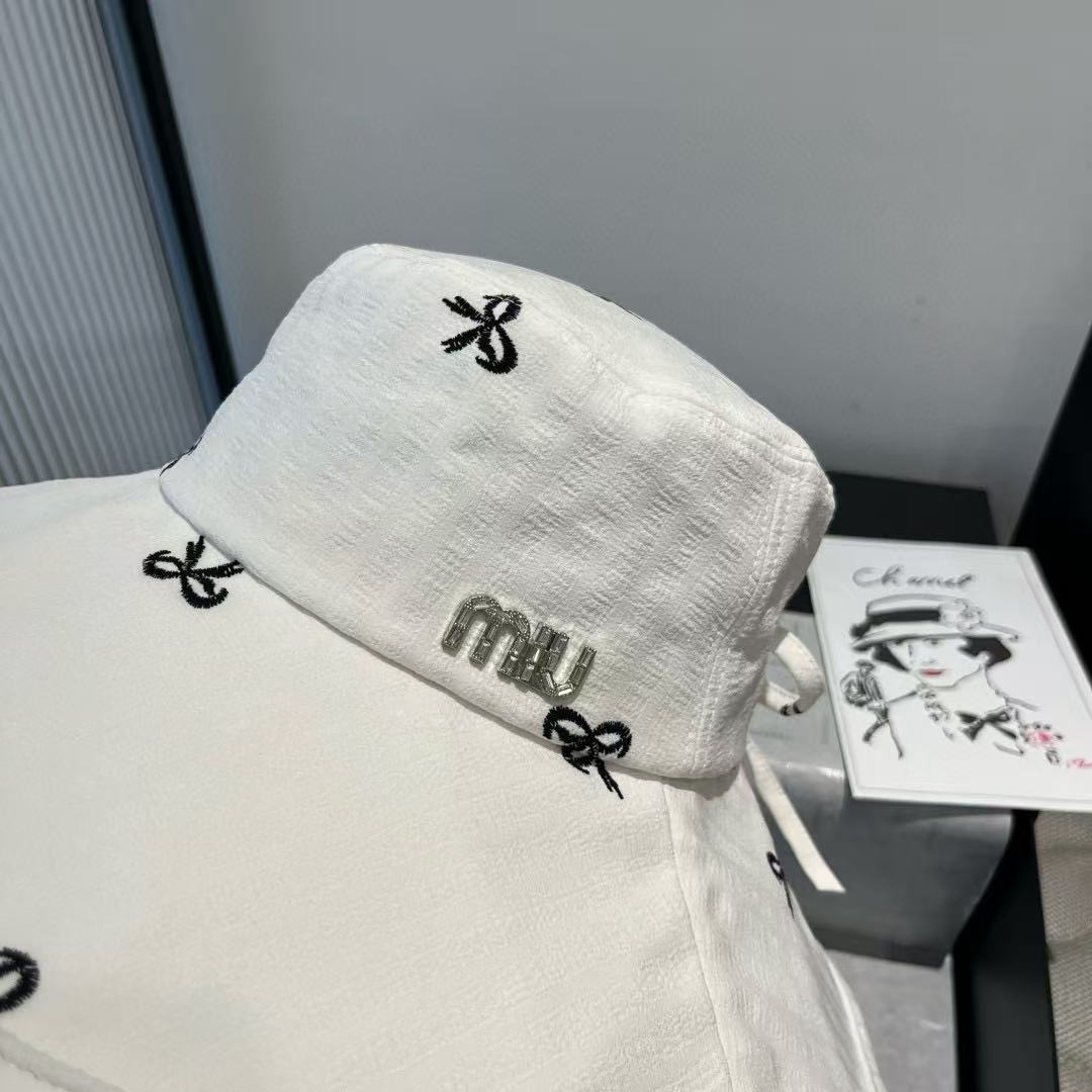 M1UM1U ボウバケットハット【 50％割引+送料無料】