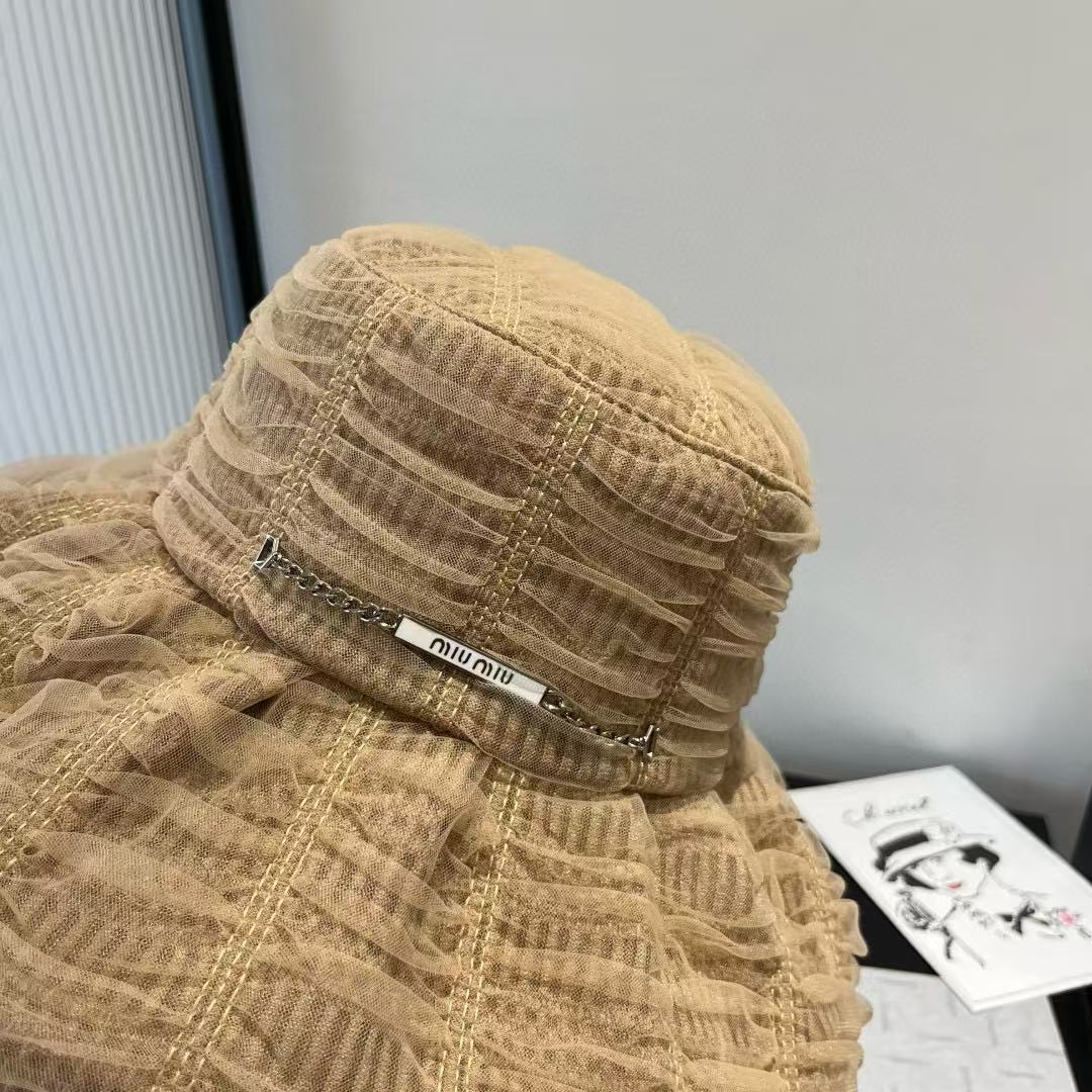 M1UM1U 新しいチェーンメッシュフィッシャーマンハット【 50％割引+送料無料】