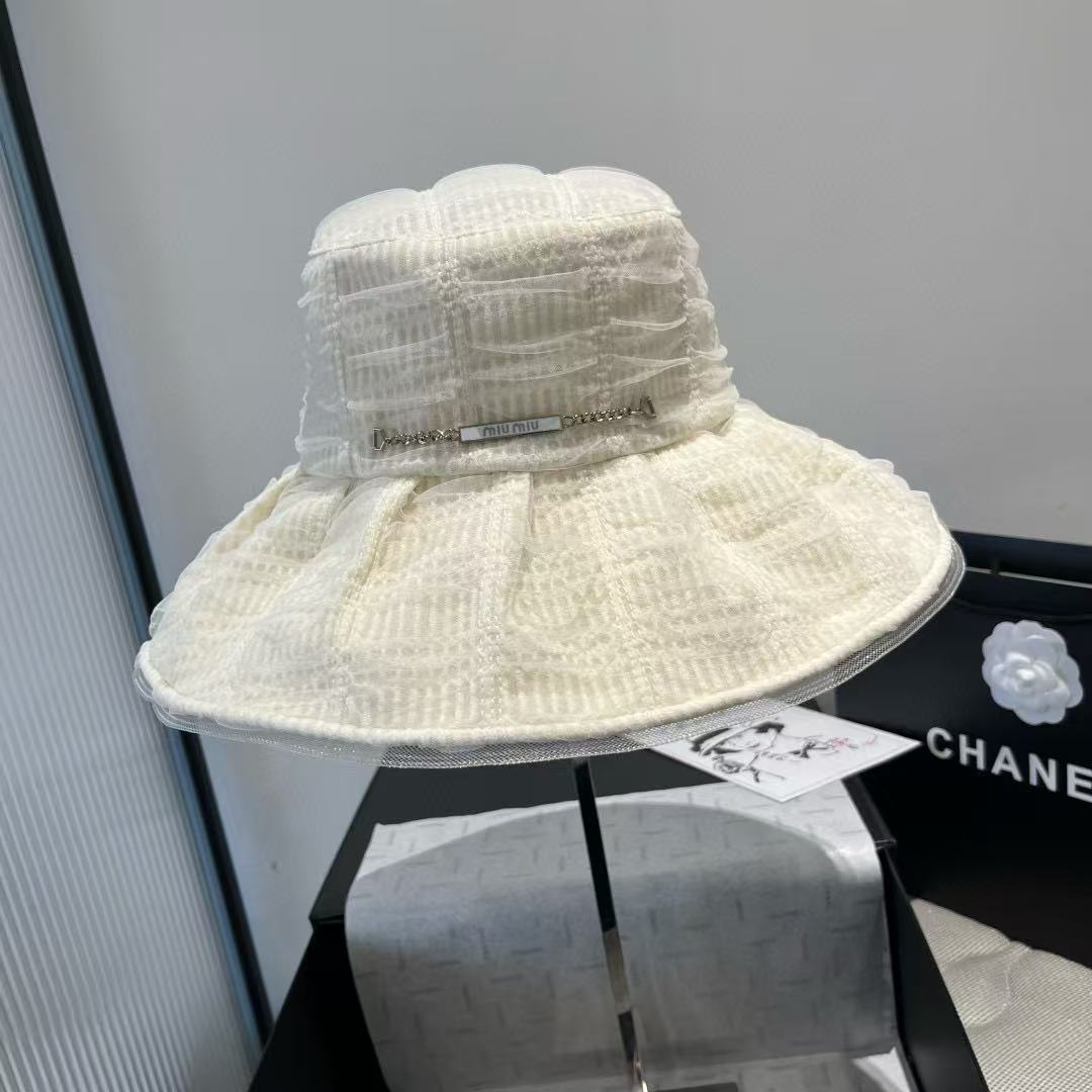 M1UM1U 新しいチェーンメッシュフィッシャーマンハット【 50％割引+送料無料】