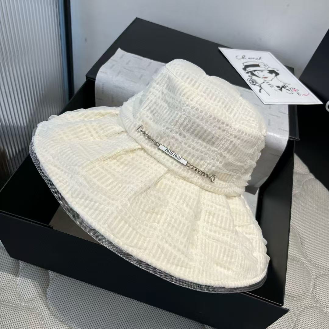 M1UM1U 新しいチェーンメッシュフィッシャーマンハット【 50％割引+送料無料】