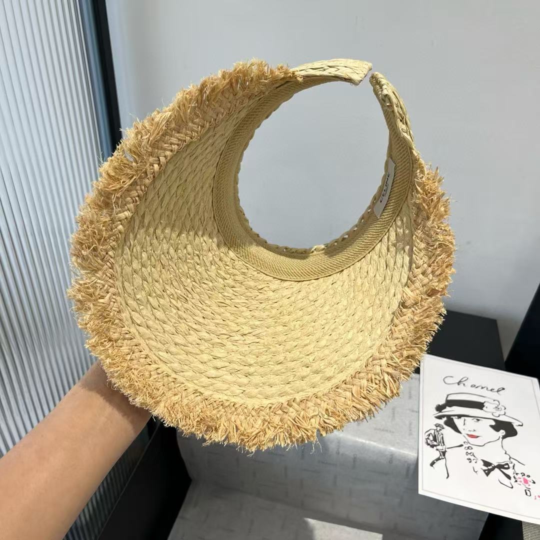 CHANE1 リボンサンハット【 50％割引+送料無料】