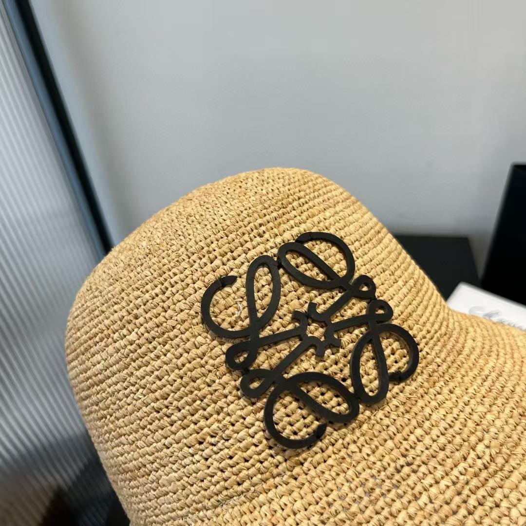 L0WEW 織りラフィアバケットハット【 50％割引+送料無料】